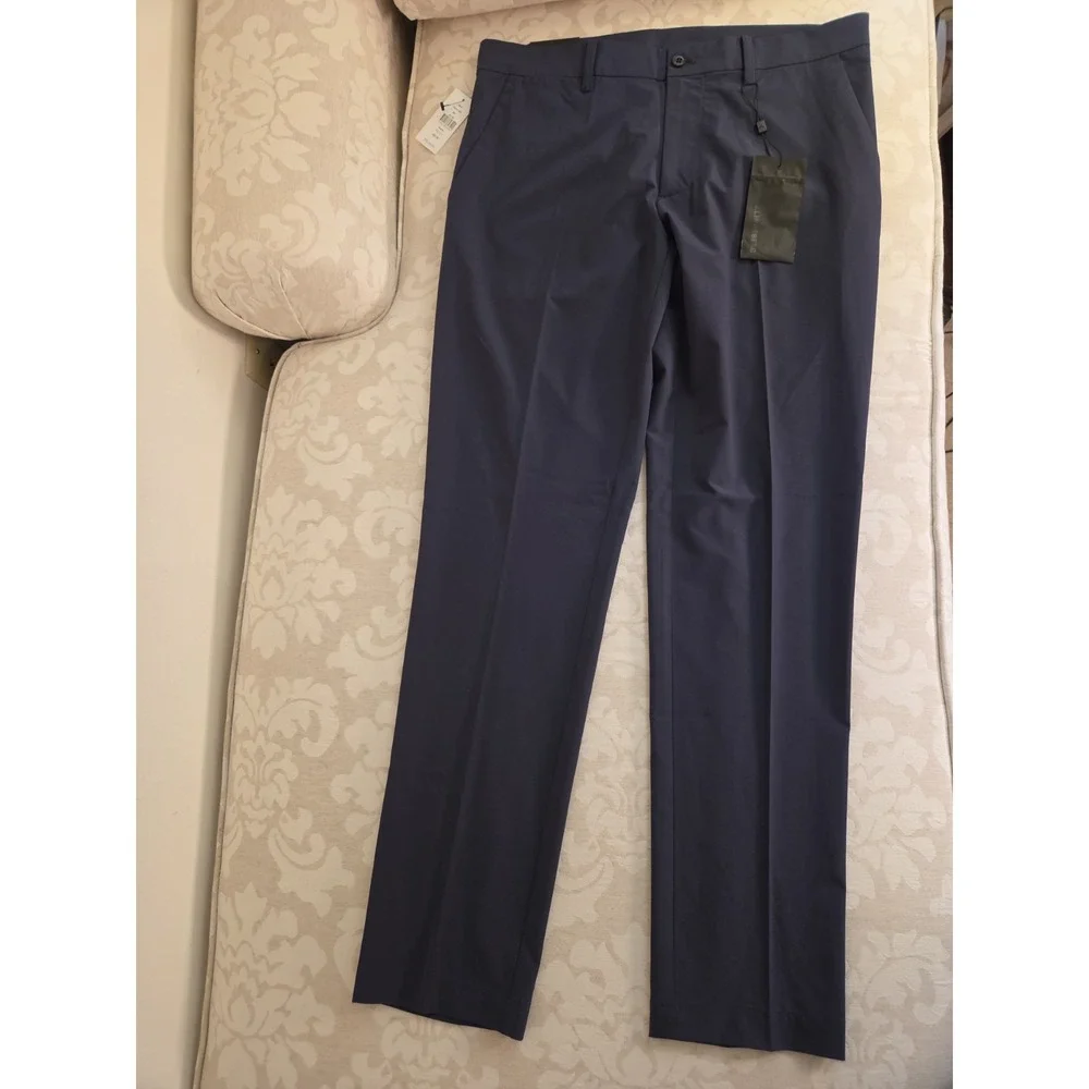 J. Lindeberg Men's Tech Golf Performance Pants Navy Blue 32 x 32 NEW! $145